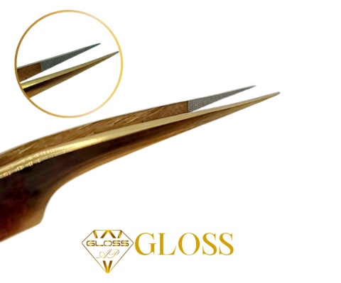 Pęseta do rzęs do separacji zakrzywiona