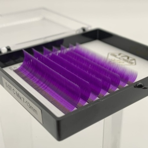 Rzęsy kolorowe Violet GLOSS